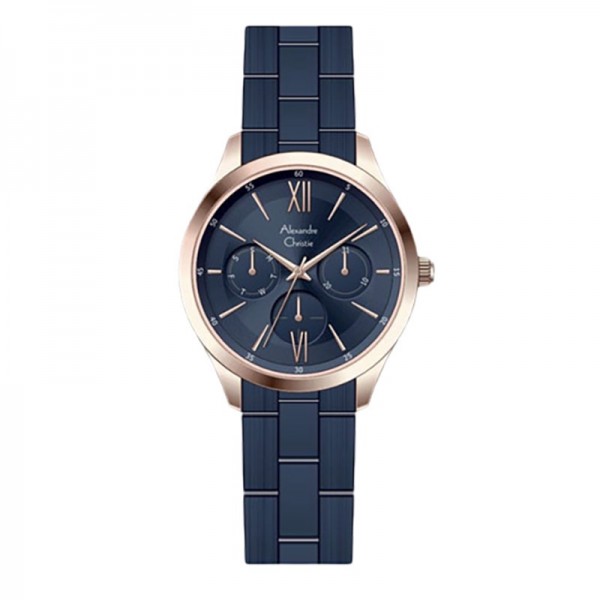 Alexandre Christie AC 2796 Rosegold Blue BFBURBU